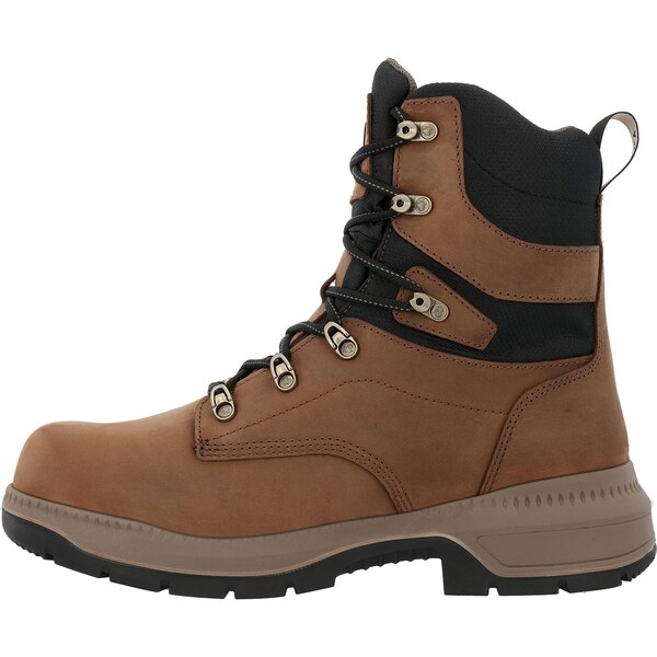 Rocky Worksmart, Men's Work Boot, 10 W, 8 in Height, Crazy Horse - RKK0482