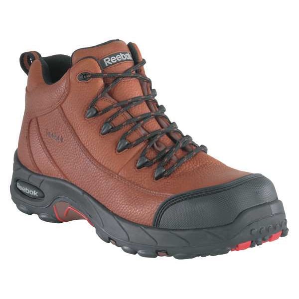 Reebok Women's Composite Toe Hiker Shoe, Brown, 6, W, RB444 - RB444