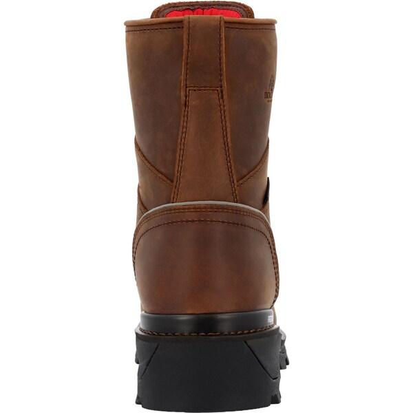 Rocky RAMS HORN, Men's Work Boot, 11 W, 6 in Height, Crazy Horse - RKK0478