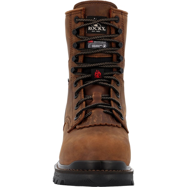 Rocky RAMS HORN, Men's Work Boot, 11 W, 6 in Height, Crazy Horse - RKK0478