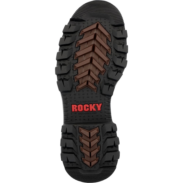 Rocky RAMS HORN, Men's Work Boot, 11 W, 6 in Height, Crazy Horse - RKK0478