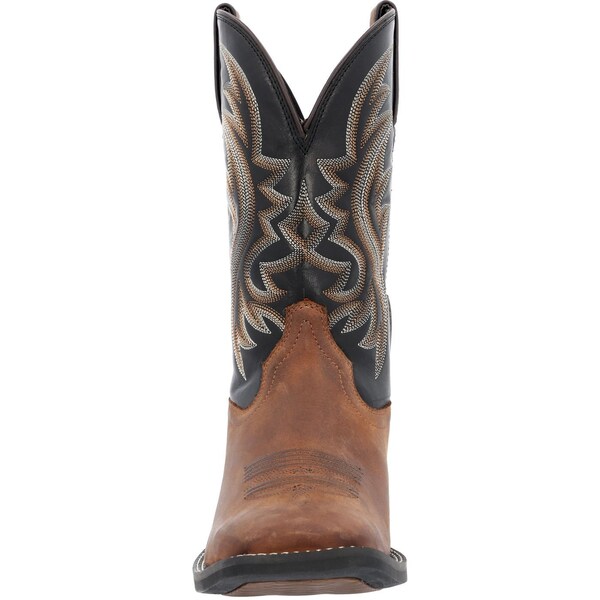 Durango Men's Western Boot, 7 M, 11 in H, Brawny Brown and Black Onyx - DDB0493