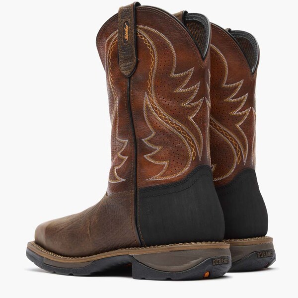 Durango Men's Work Boot, 9.5 M, Steel Toe Toe, 11 in H, Acorn and Cognac, DDB0496 - DDB0496