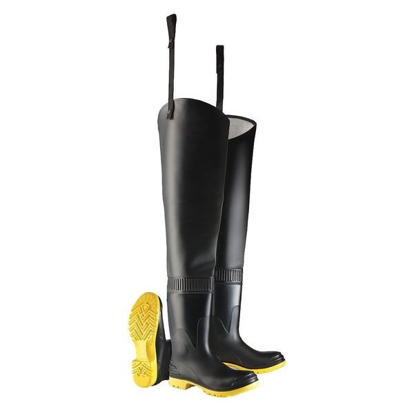 Dunlop Men's Steel Hip Wader Black - 8685600