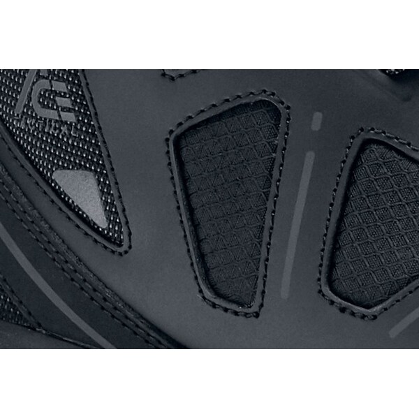 Shoes For Crews Defender, Unisex 6.5 Medium, Leather/Textile, Black - 63206