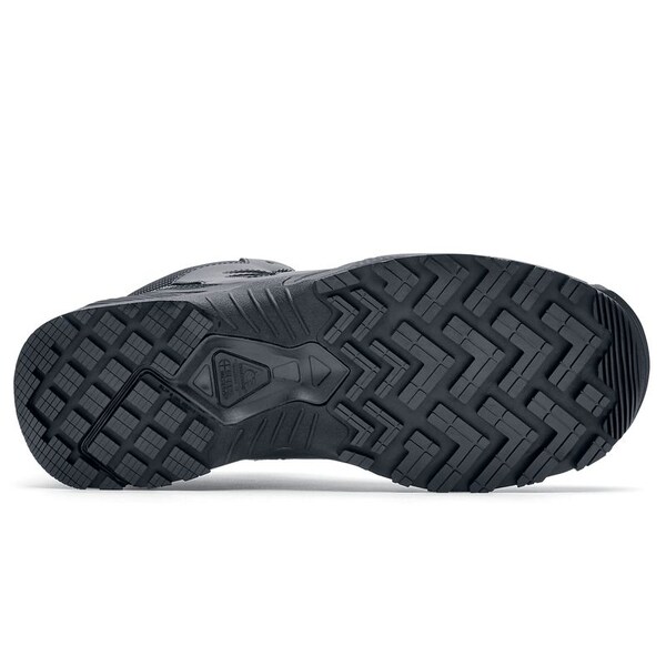 Shoes For Crews Defender, Unisex 6.5 Medium, Leather/Textile, Black - 63206