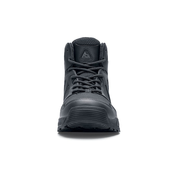 Shoes For Crews Defender, Unisex 6.5 Medium, Leather/Textile, Black - 63206