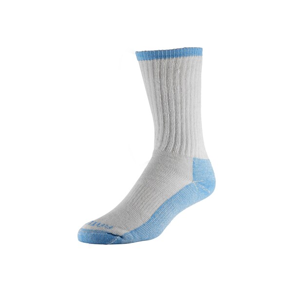 Railroad Sock Women's Antarctic Wool Boot Socks, Size 5-10, Carolina Blue, 2PK - 667 BL