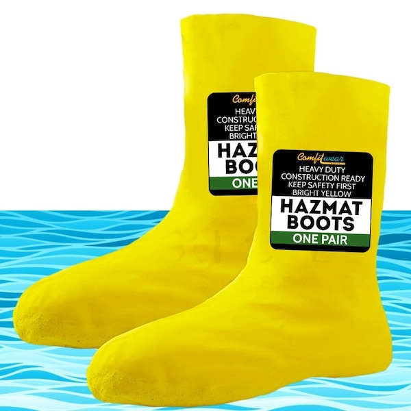 Comfitwear Haz-Mat Latex Boots Size: 2X-Large, Model: - HZMTBT-2X