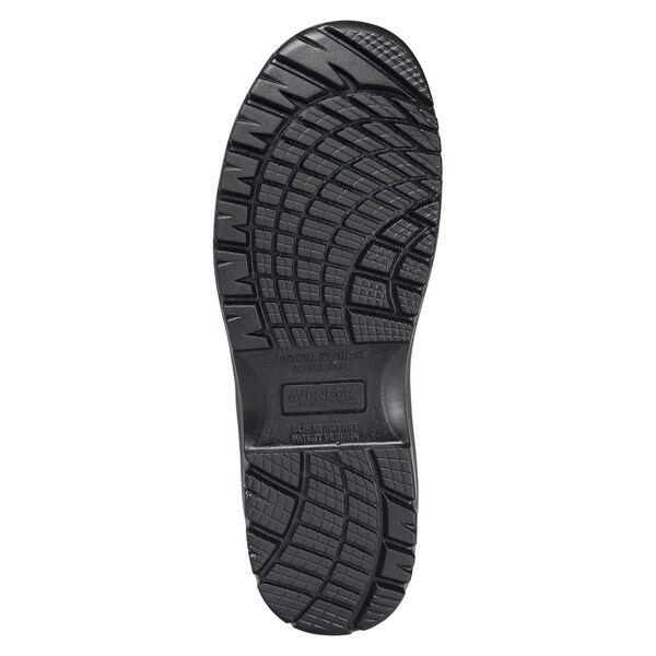Avenger Safety Footwear Women Composite Toe FOREMAN SLIP-ON CT, WOMENS PR, Black, 9, Medium - A7169-9M
