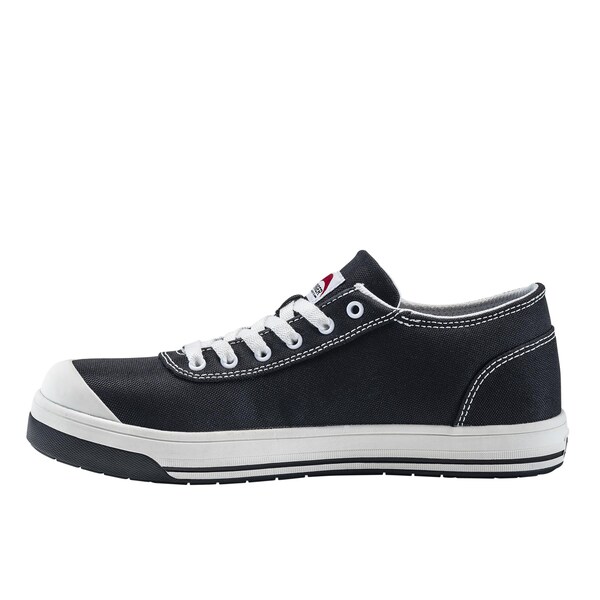 Avenger Safety Footwear Women Aluminum Toe BLADE 6 EYE AT, WOMENS PR, Black, White, 10, Wide - A360-10W