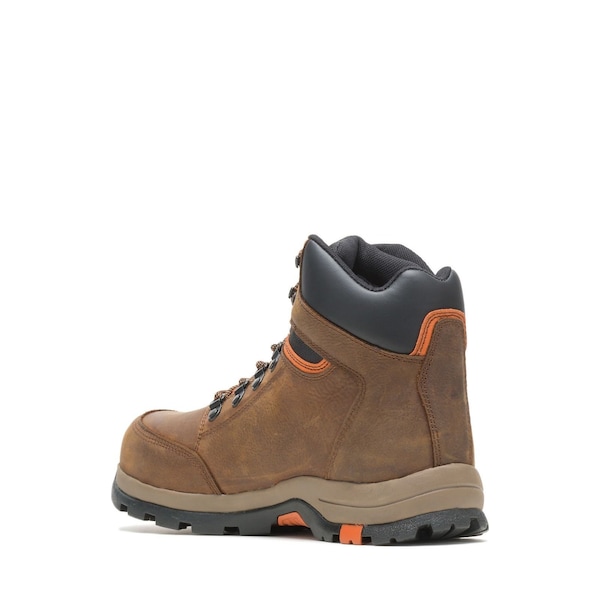 Wolverine Men's 6-Inch Work Boot, 13 W, Steel Toe, Brown, W211043 - W211043