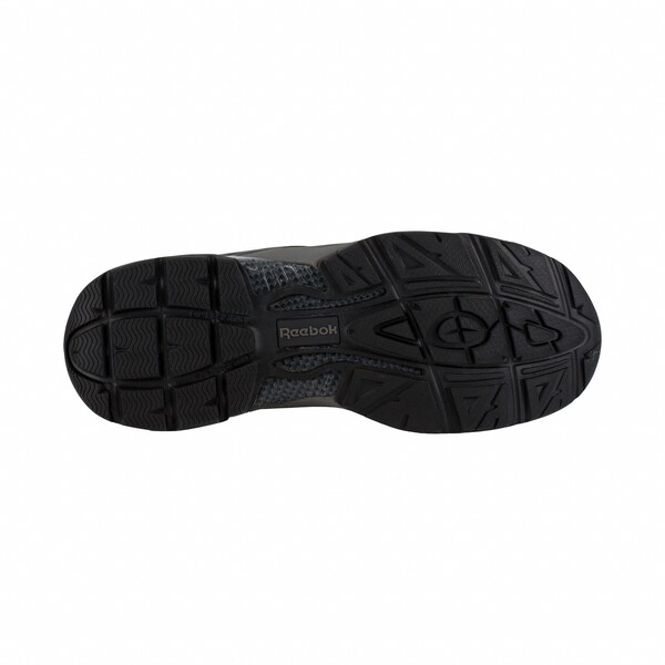 Reebok Men's Athletic Composite Toe Work Shoe, High-Top, Met Guard, Waterproof, Black/Grey, Size 11 - RB1067