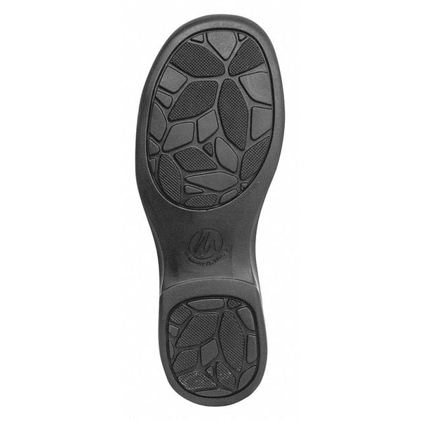 Mellow Walk Women's Oxford Shoe, 9 Leather Upper, Steel Toe, 4 in H, Black, 420092 - 420092 : 9E
