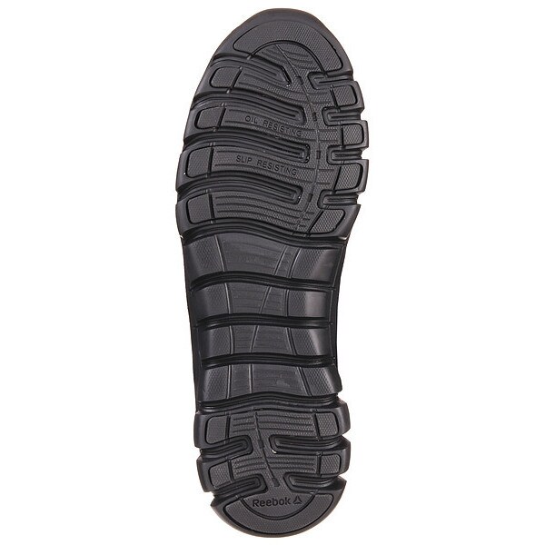 Reebok Men's 8-Inch Work Boot, Composite Toe, Leather, Mesh Upper, Rubber Outsole, Lace Up and Zipper, 11 - RB8807