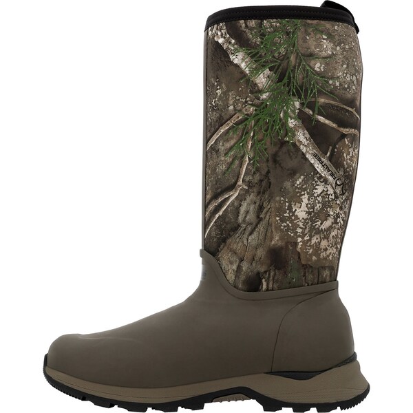 Rocky Men's Pull On Boot, 11 W, 14 in H, Realtree Apx - RKS0659