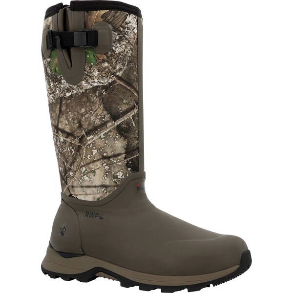 Rocky Men's Pull On Boot, 11 W, 14 in H, Realtree Apx - RKS0659