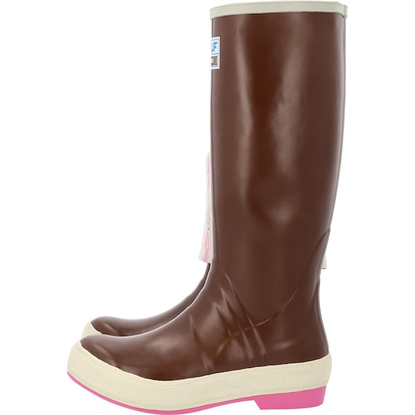 Xtratuf Women's Fireweed Tall Rubber Boots, 15 in Height, Pink, 8 - XWL4FW