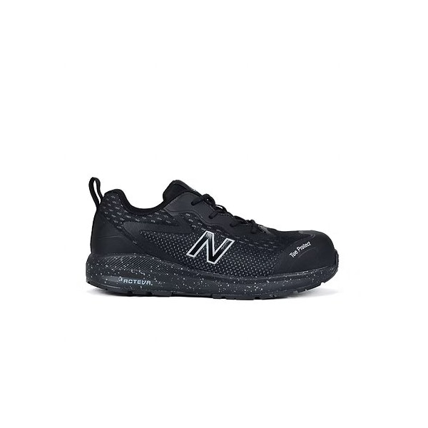 New Balance Women's Composite Toe Athletic Shoe, Black/Aqua, 6, D, WIDLOGIBL - WIDLOGIBL-6D