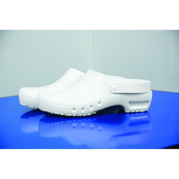 Pure Stride Pure Stride Cleanroom Shoes Autoclavable and Antistatic, White, Size XL, PK6 - CRSH-W-XL
