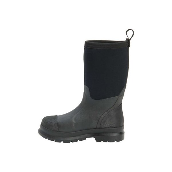 Muck Boot Co Youth Chore Classic Kids Rubber Boot, Plain Toe, 11 in Height, Black, 13 - KCH-000-BLK-130