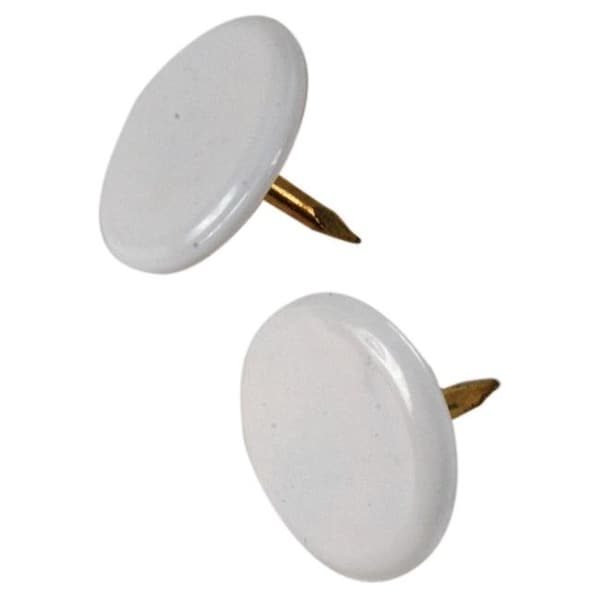 Cool Kitchen Thumb Tacks; White - Pack of 40 - CO1639557