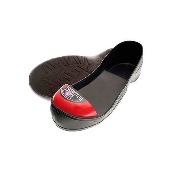 Impacto Impacto TURBOTOE Steel Toe Cap Overshoe Lrg 10-13, Flexible & Pliable PVC, Antislip Sole, Waterproof - TTUL