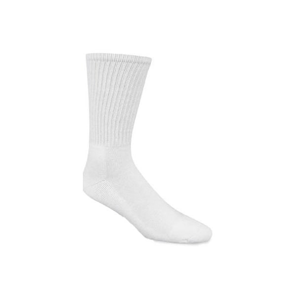 Wigwam Mills 3PK XL WHT Crew Sock - S1077-051-XL