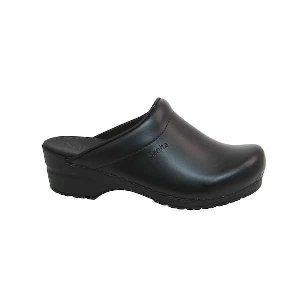 Sanita SONJA PU Women's Open Back Clog in Black, Size 6.5-7, PR - 1500047-002-38