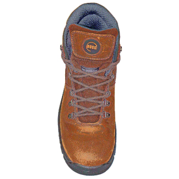 Hoss Boot Co Men's Work Boot, 11 D, Steel Toe, Brown, 60421 - 60421