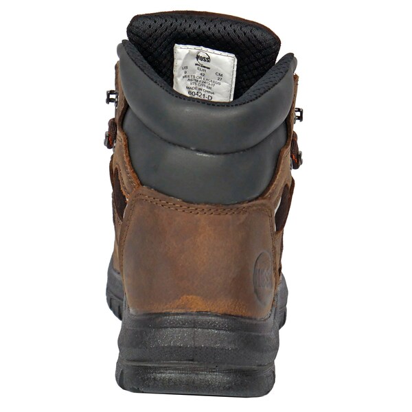 Hoss Boot Co Men's Work Boot, 11 D, Steel Toe, Brown, 60421 - 60421