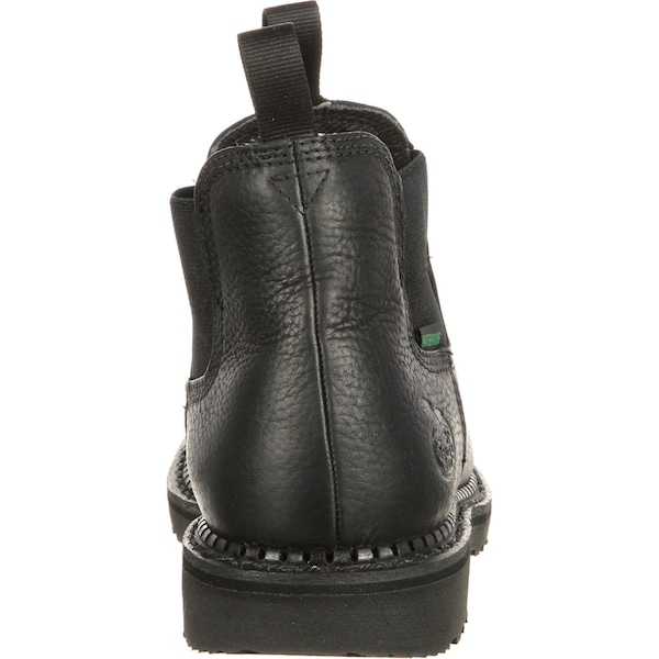 Georgia Boot Giant, Men's High Romeo Waterproof Work Boot, 9 M, Leather, 5 in Height, Black - GB00084