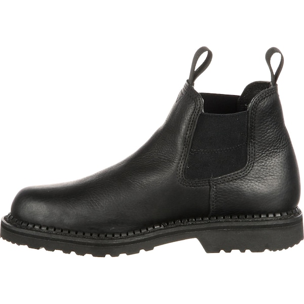 Georgia Boot Giant, Men's High Romeo Waterproof Work Boot, 9 M, Leather, 5 in Height, Black - GB00084