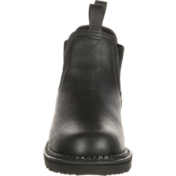 Georgia Boot Giant, Men's High Romeo Waterproof Work Boot, 9 M, Leather, 5 in Height, Black - GB00084