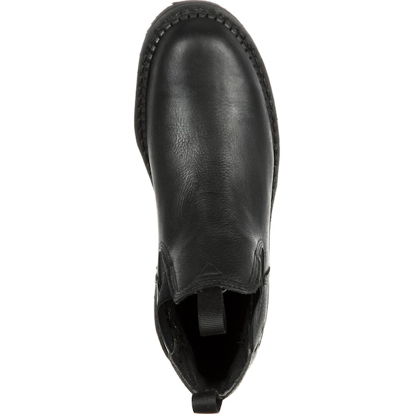 Georgia Boot Giant, Men's High Romeo Waterproof Work Boot, 9 M, Leather, 5 in Height, Black - GB00084