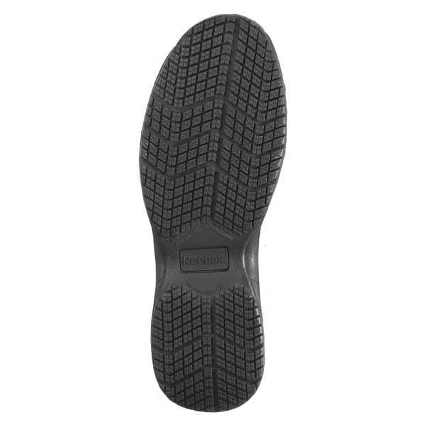 Reebok Men's Athletic Shoe, Composite Toe, Leather Upper, Rubber Outsole, Lace Up, Black, 4 W - RB1860