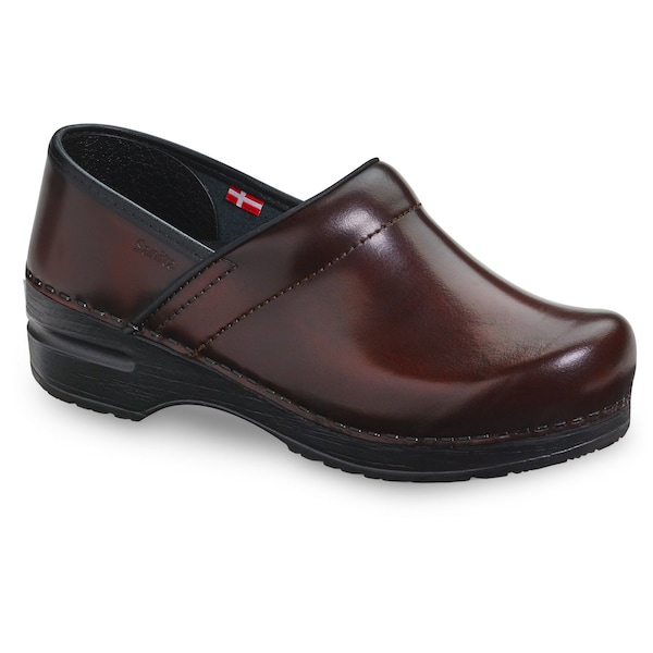 Sanita PROFESSIONAL Cabrio Women's Closed Back Clog in Brown, Size 9.5-10, PR - 457806W-003-41