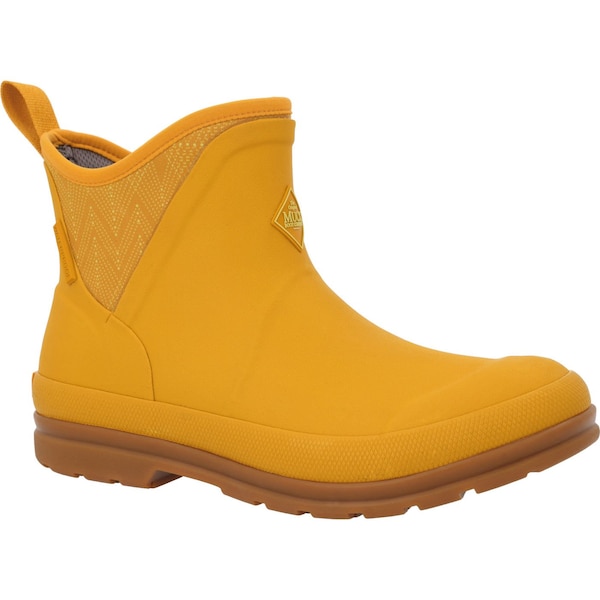 Muck Boot Co Women's Originals Ankle Boot, Plain Toe, 6" Height, Yellow, 7 - OAW8DOT  M  070