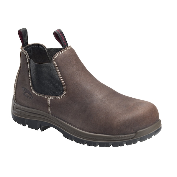 Avenger Safety Footwear Men Composite Toe FOREMAN ROMEO CT, MENS PR, Brown, 10.5, Wide - A7110-10.5W
