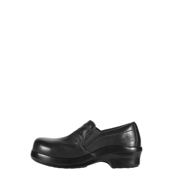 Ariat 10011976, Women's 4 in Composite Toe Loafer Shoe, Black, 9, B, 10011976 - 10011976
