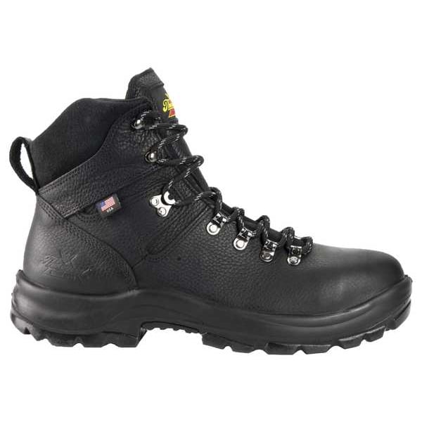 Thorogood Shoes Men's 6-Inch Work Boot, 12 EEE, Steel Toe, 6 in H, Black, 804-6365 - 804-6365 3E 12