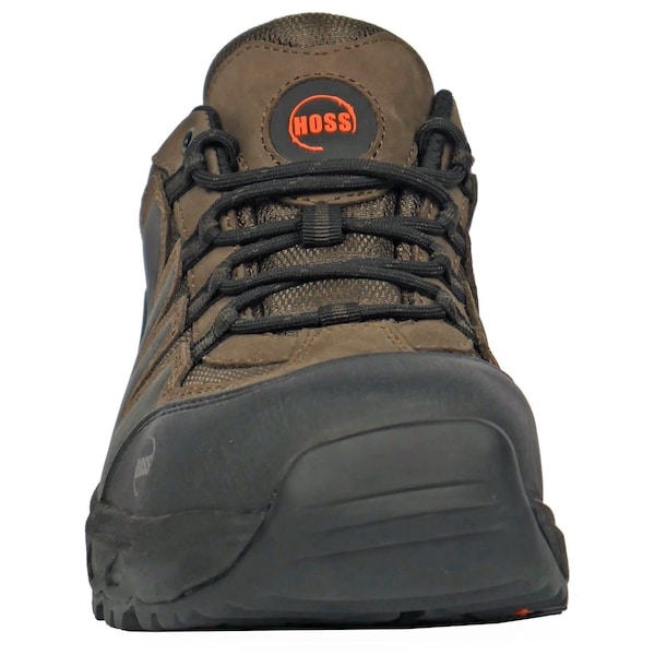 Hoss Boot Co Men's Oblique Aluminum Toe Work Shoe, Brown, 14, 6E, 50238 - 50238