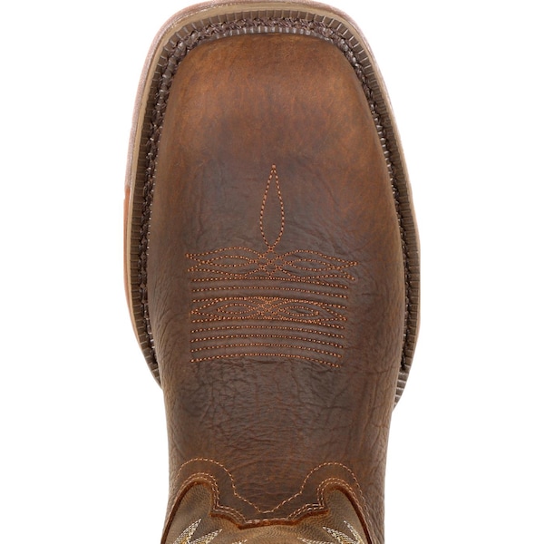 Rocky Long Range, Men's Composite Toe Western Work Boot, Distressed Brown, 12, M, RKW0303 - RKW0303