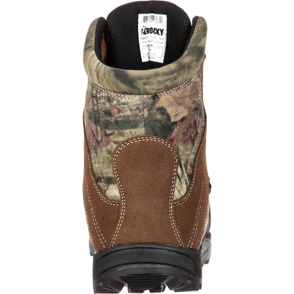 Rocky Youth Kids Waterproof Insulated Boots, 6 M, Split Suede, Nylon, 5 in Height - FQ0003710