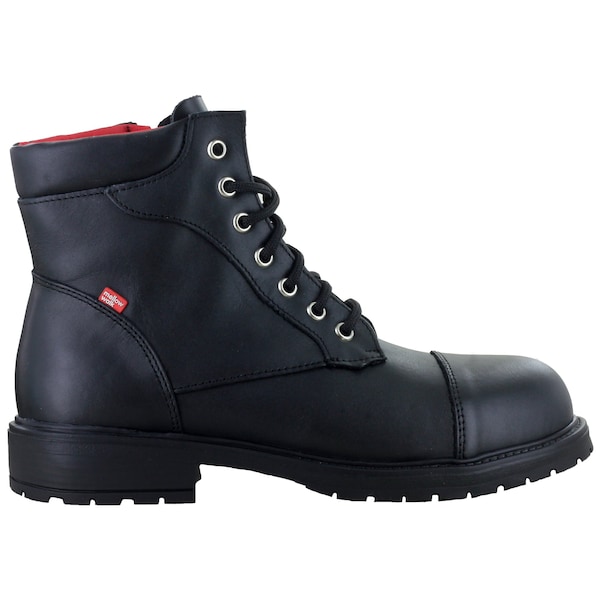 Mellow Walk Safety Womens Work Boot, 10 D, Steel Toe - 429139BLK100