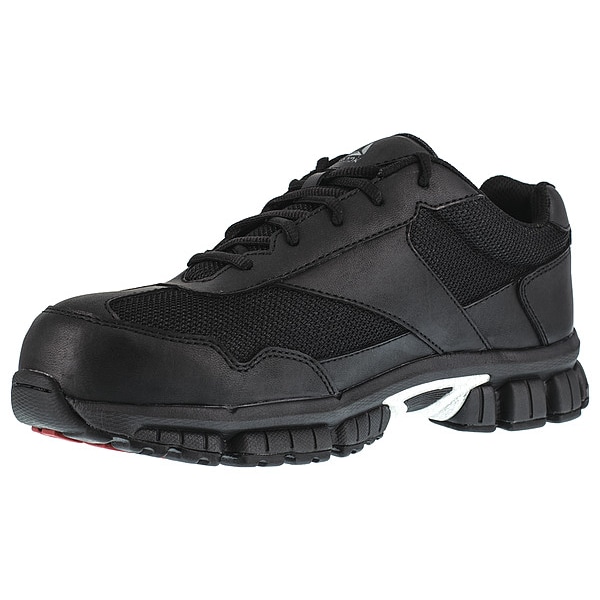 Reebok Men's 3 in Composite Toe Athletic Shoe, Black/Silver, 5 1/2, M, RB4895 - RB4895