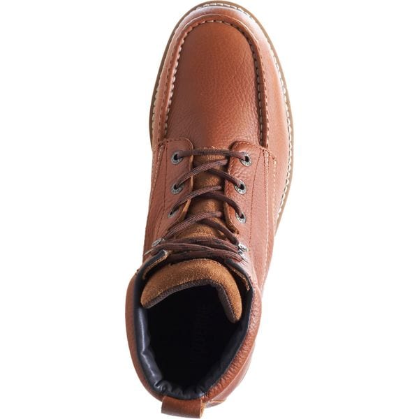Wolverine Men's 6-Inch Work Boot, 8 XW, Steel Toe, 6 in H, Brown, 8289 - W08289