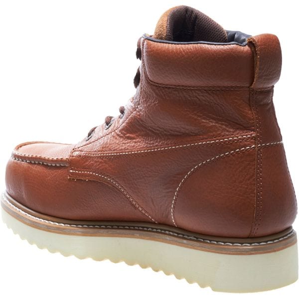 Wolverine Men's 6-Inch Work Boot, 8 XW, Steel Toe, 6 in H, Brown, 8289 - W08289