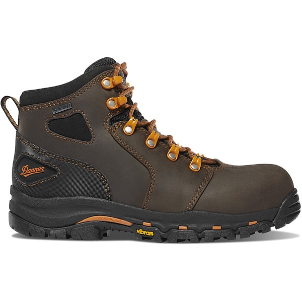 Danner Women's Hiker Boot, 5 1/2 M, Brown/Orange, 13884 - 13884-5.5M