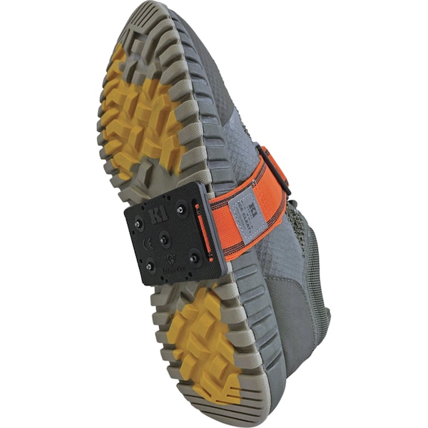 K1 Series Anti-Slip Heel Traction Aid, Stud, PR - V9770650-O/S